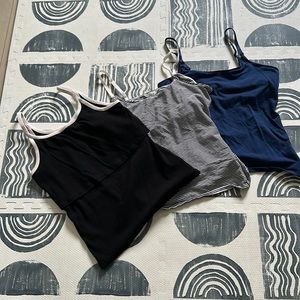 Set of 3 nursing tank tops